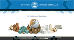 Desktop Screenshot of embalajesvidal.com